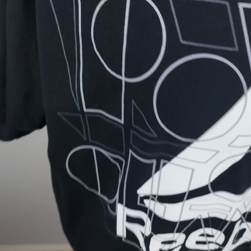 Reebox Men's 3xl Graffic Shirt 3D Design Sports Wear